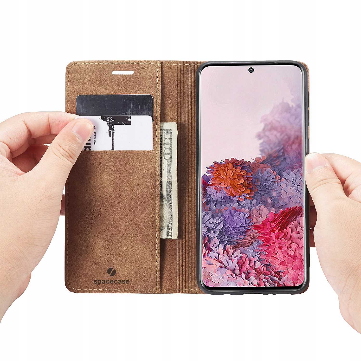 Spacecase Wallet Galaxy S20 Ultra Light Brown