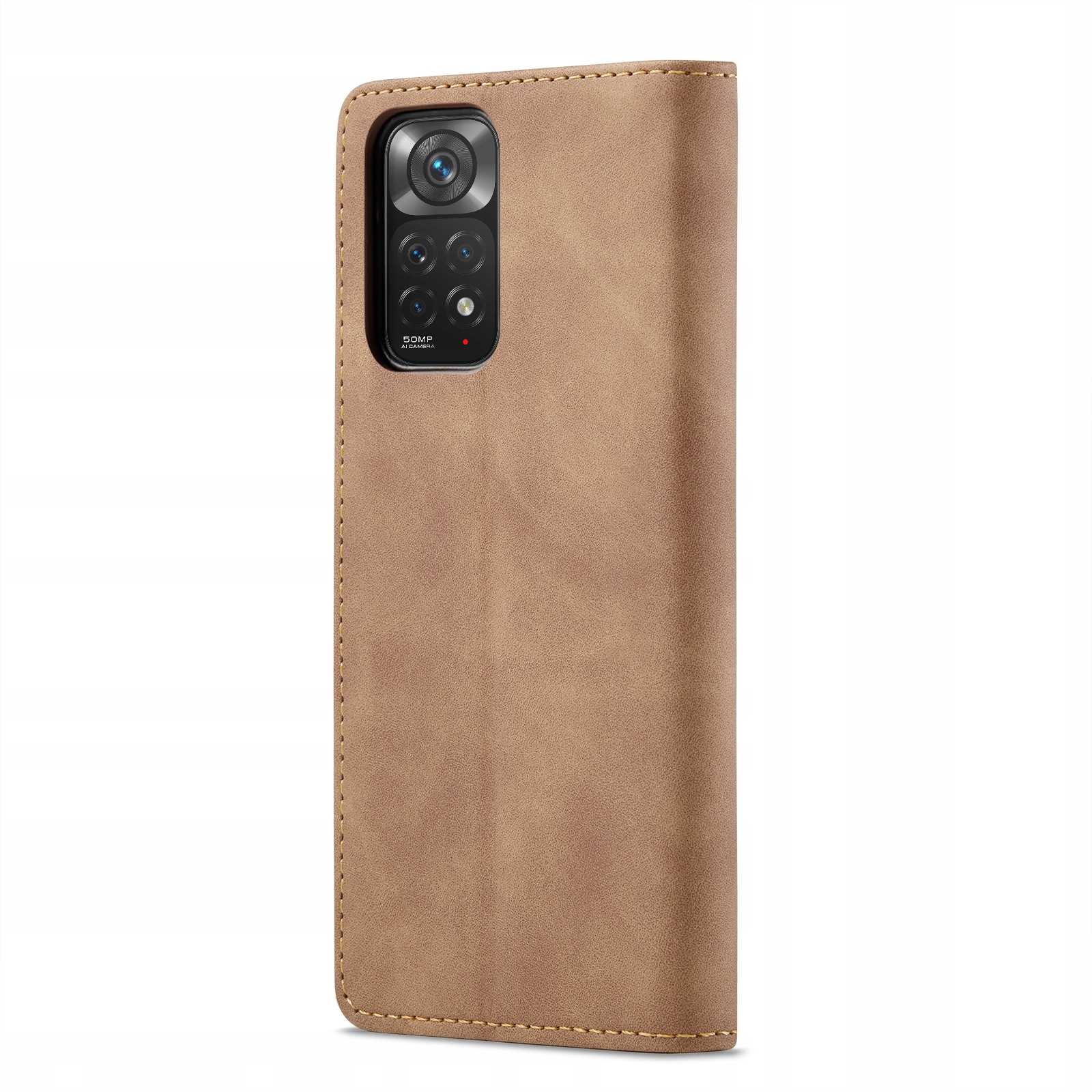 Spacecase Wallet Redmi Note 11/11S  Light Brown