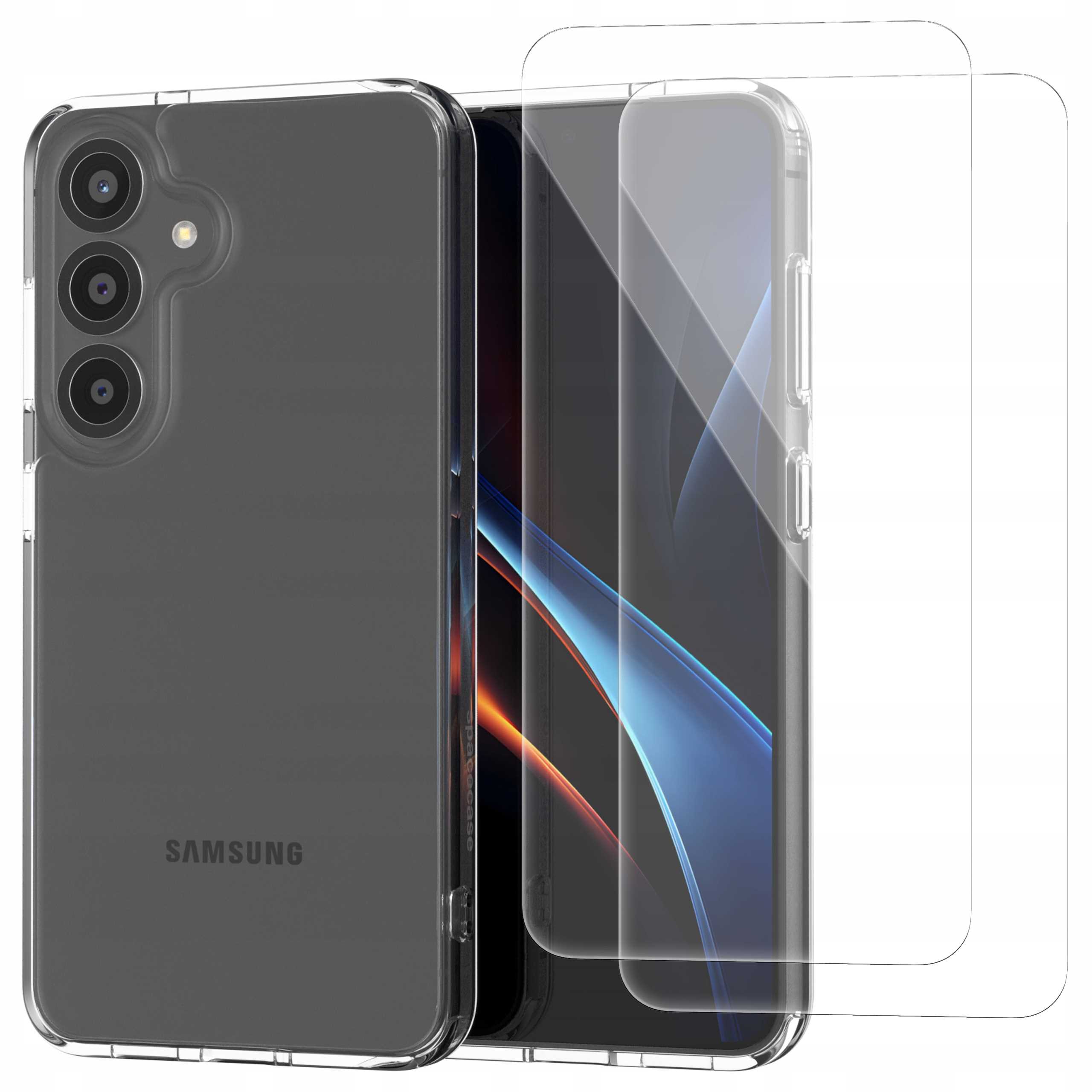 Spacecase Clear Hybrid Case Galaxy S25