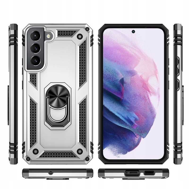 Spacecase Ring Nx Galaxy S22 Srebrny