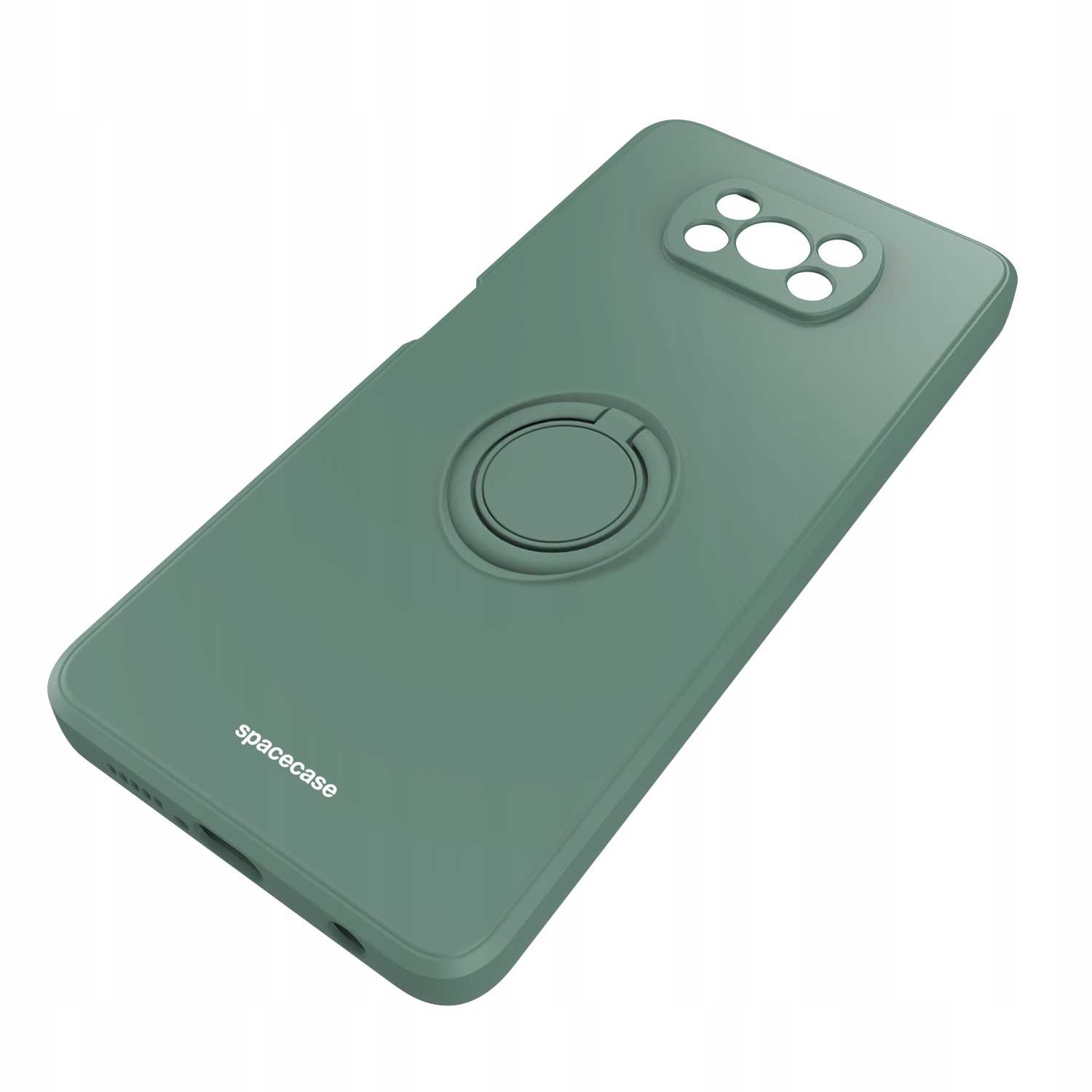 Spacecase Silicone Ring Poco X3 Pro/Nfc Dark Green