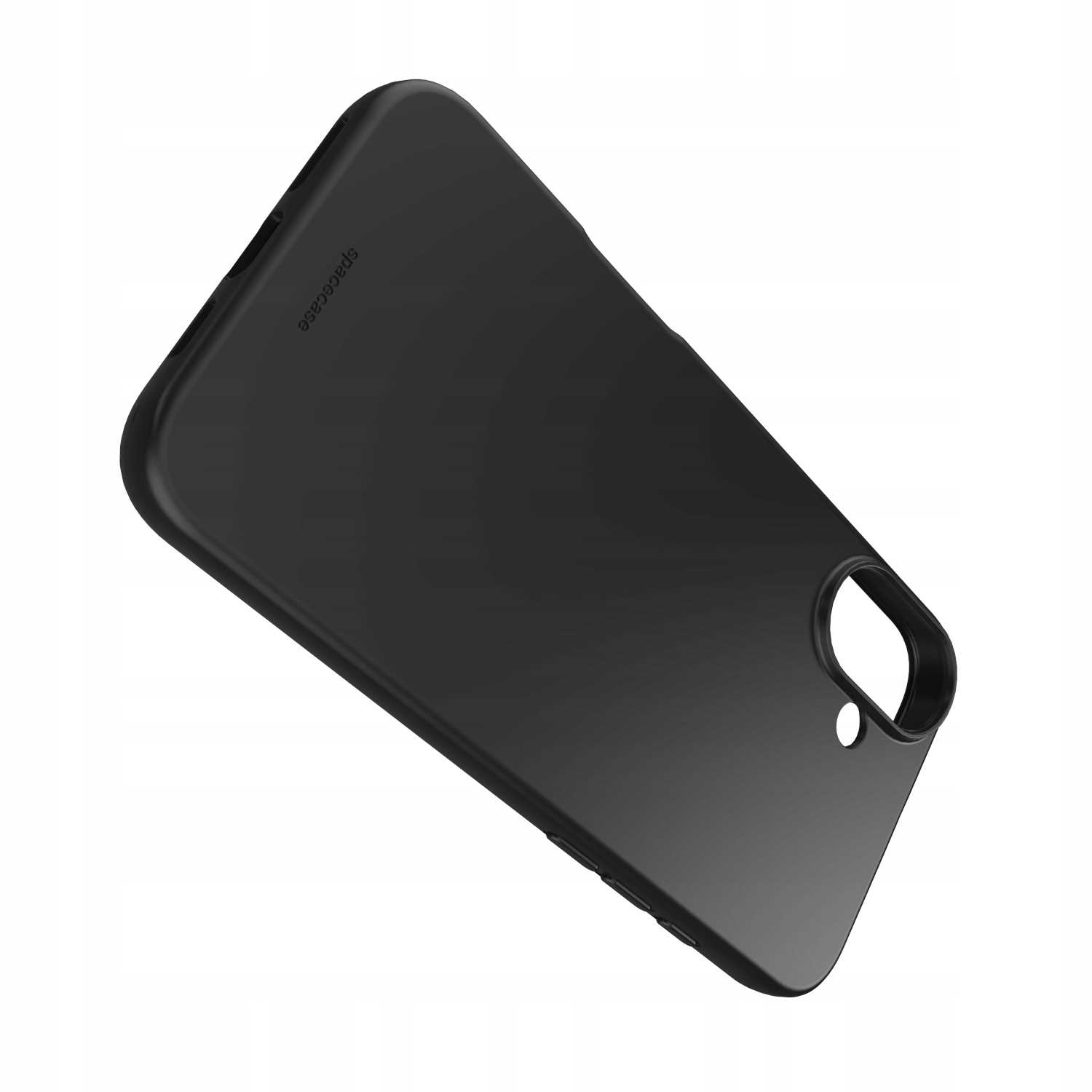 Spacecase Silicone Case Iphone 16 Plus Black