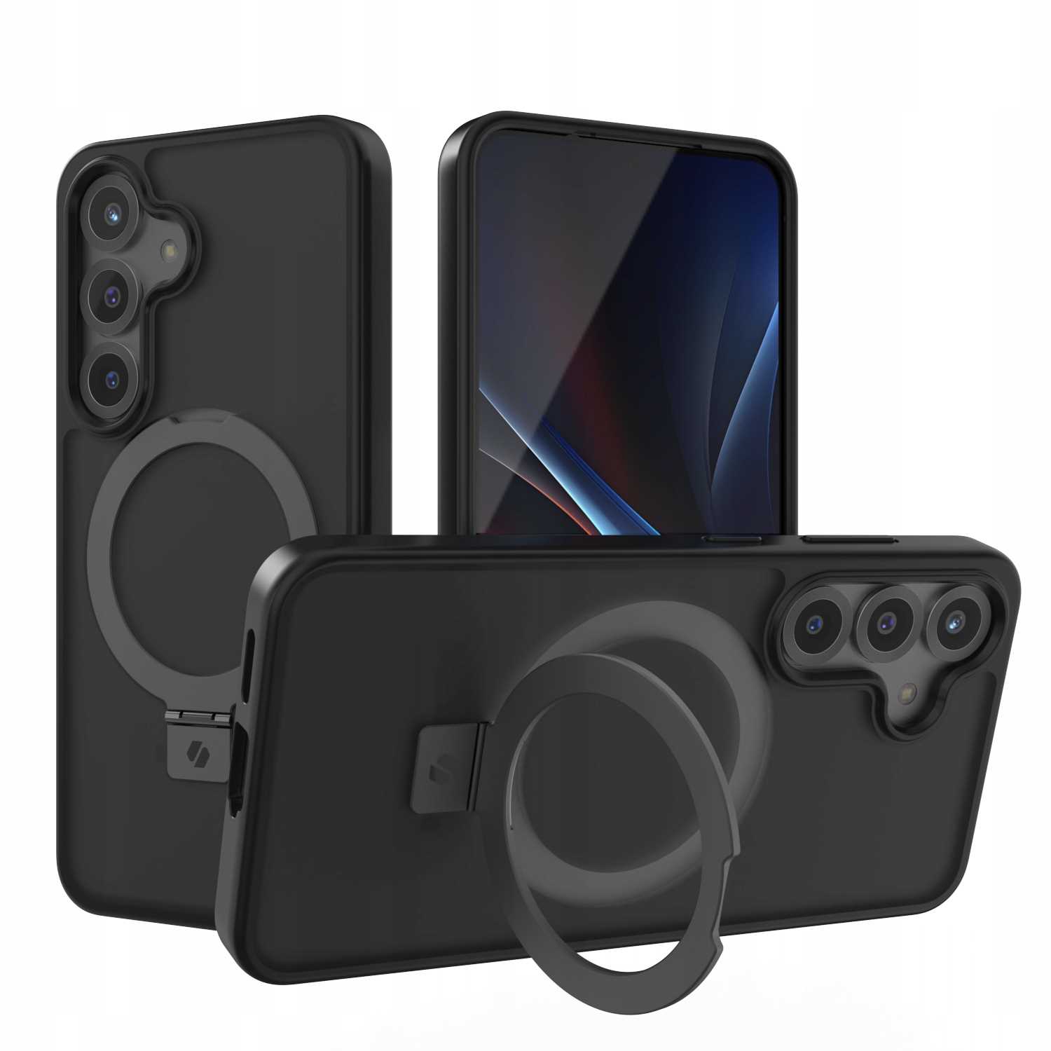 Spacecase Ring Pro Galaxy S25 Black