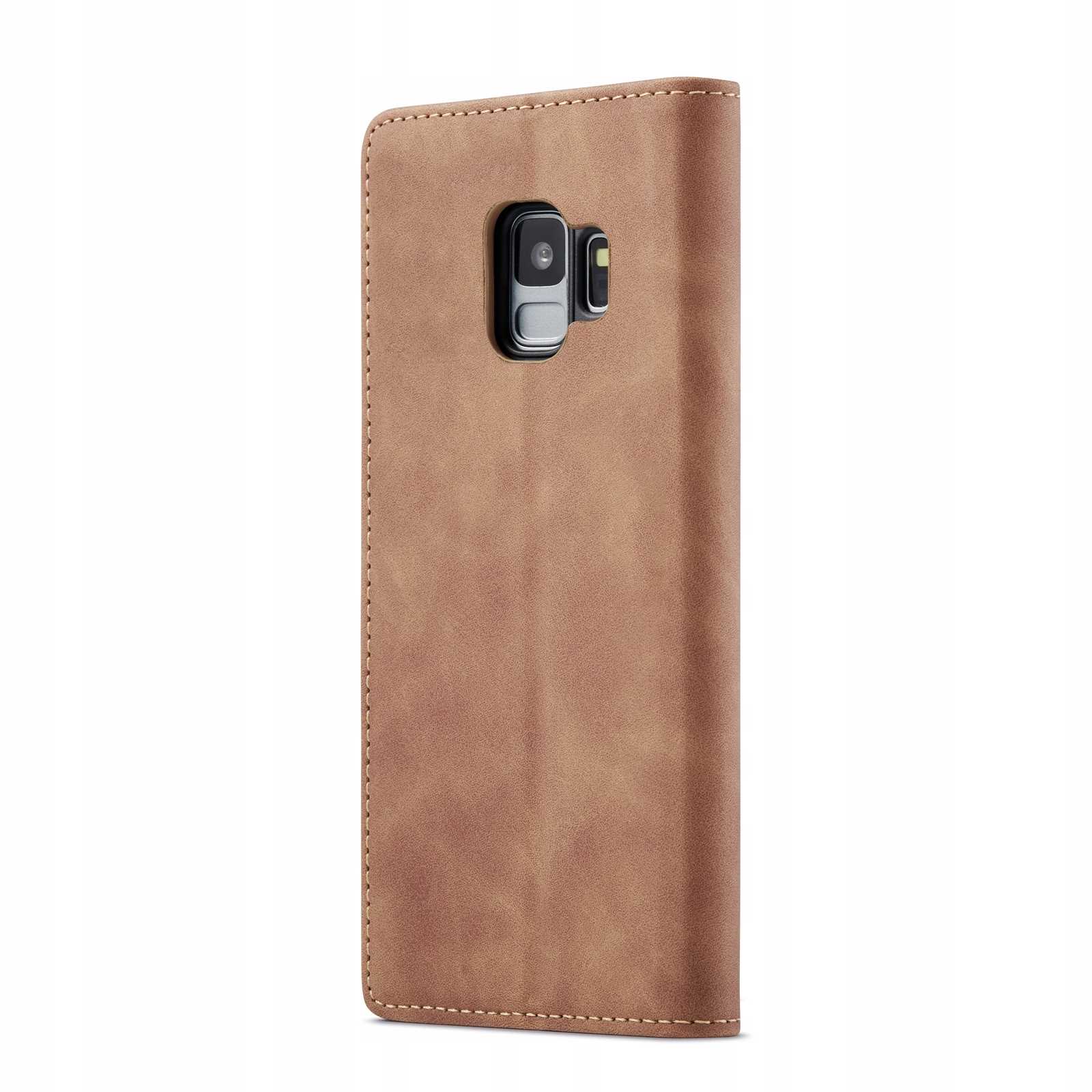 Spacecase Wallet Galaxy S9 light brown