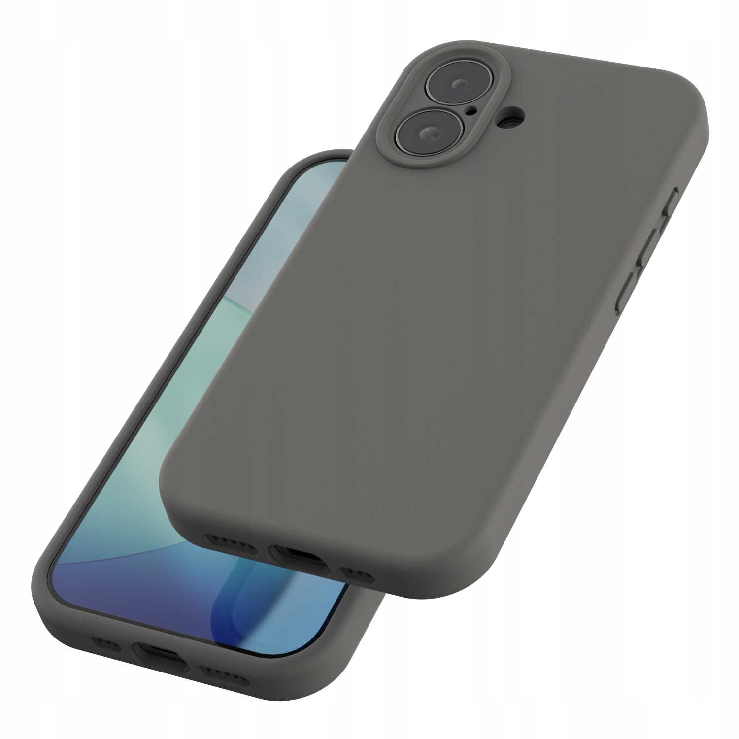Spacecase Silicone Mag iPhone 17 gray