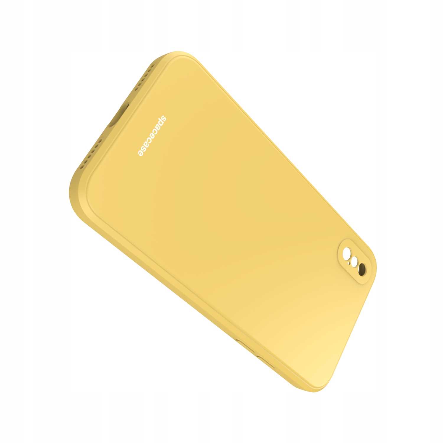 Spacecase Silicone Case iPhone X/Xs yellow