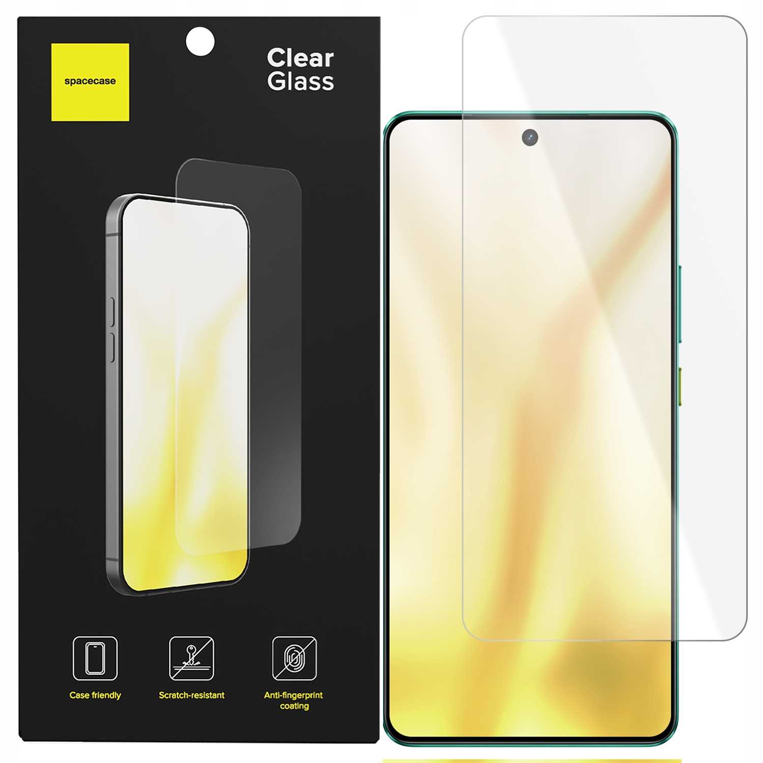 Spacecase Glass Clear 2.5D Realme Gt 7/7T