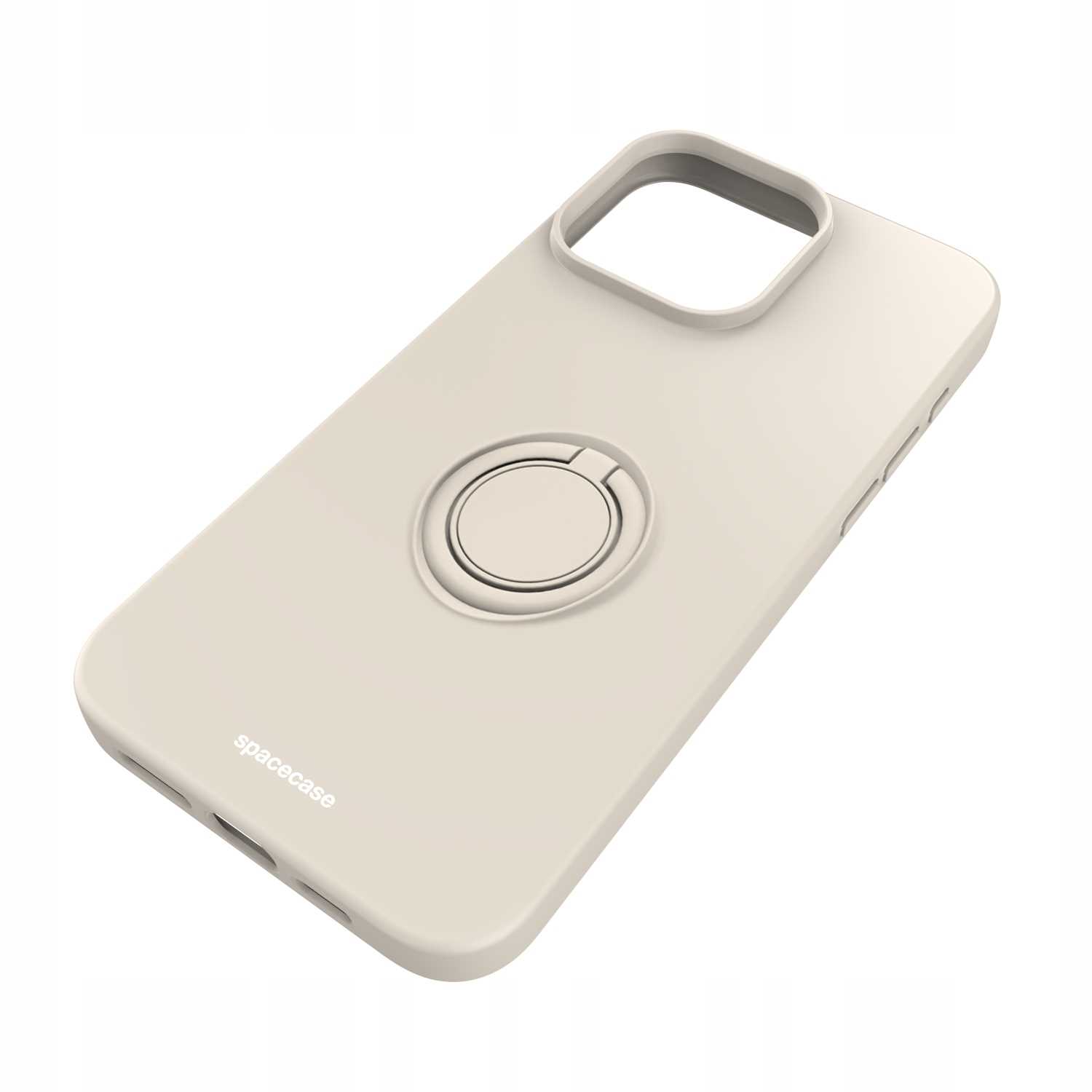 Spacecase Silicone Ring Iphone 15 Pro Max Bone