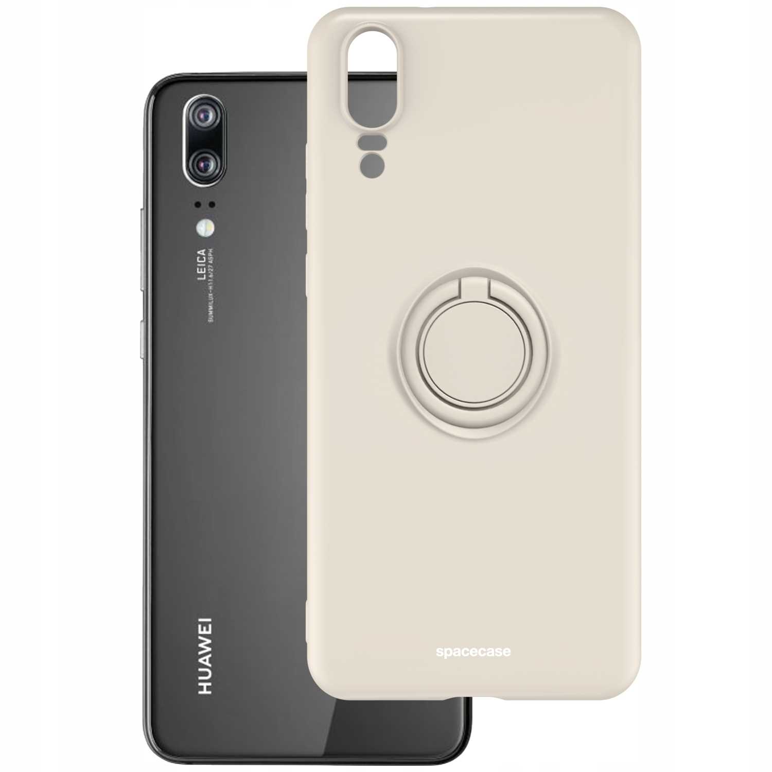 Spacecase Silicone Ring Huawei P20 bone