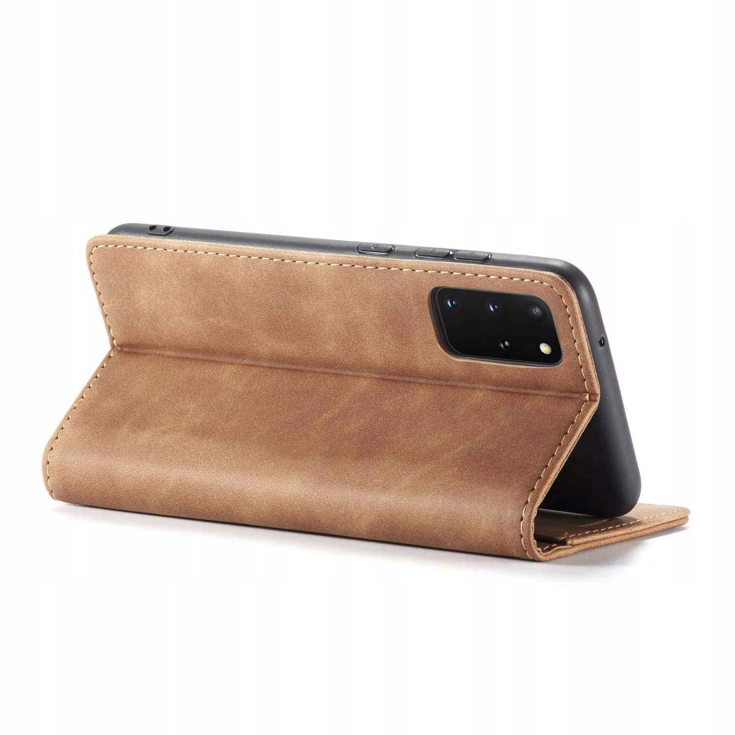 Spacecase Wallet Galaxy S20+ light brown