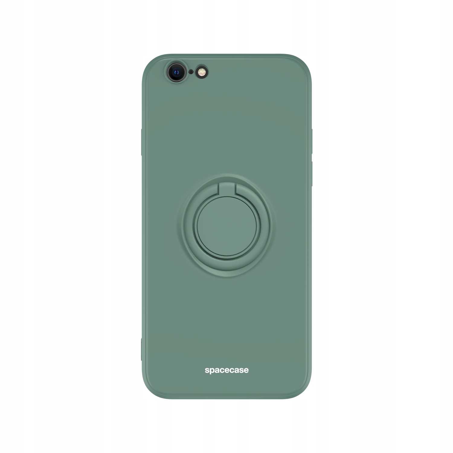 Spacecase Silicone Ring iPhone 7/8/SE dark green