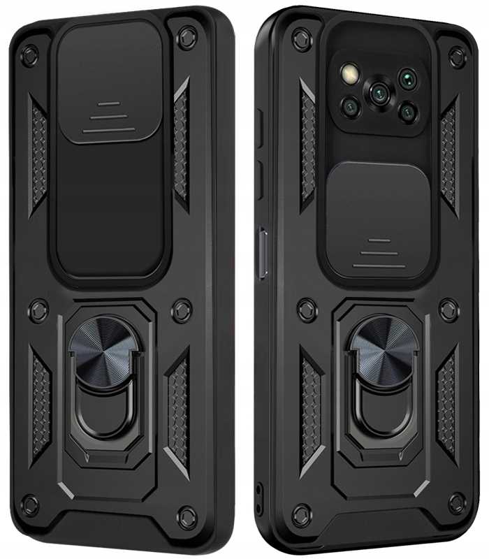 Spacecase Camring Poco X3 Pro black