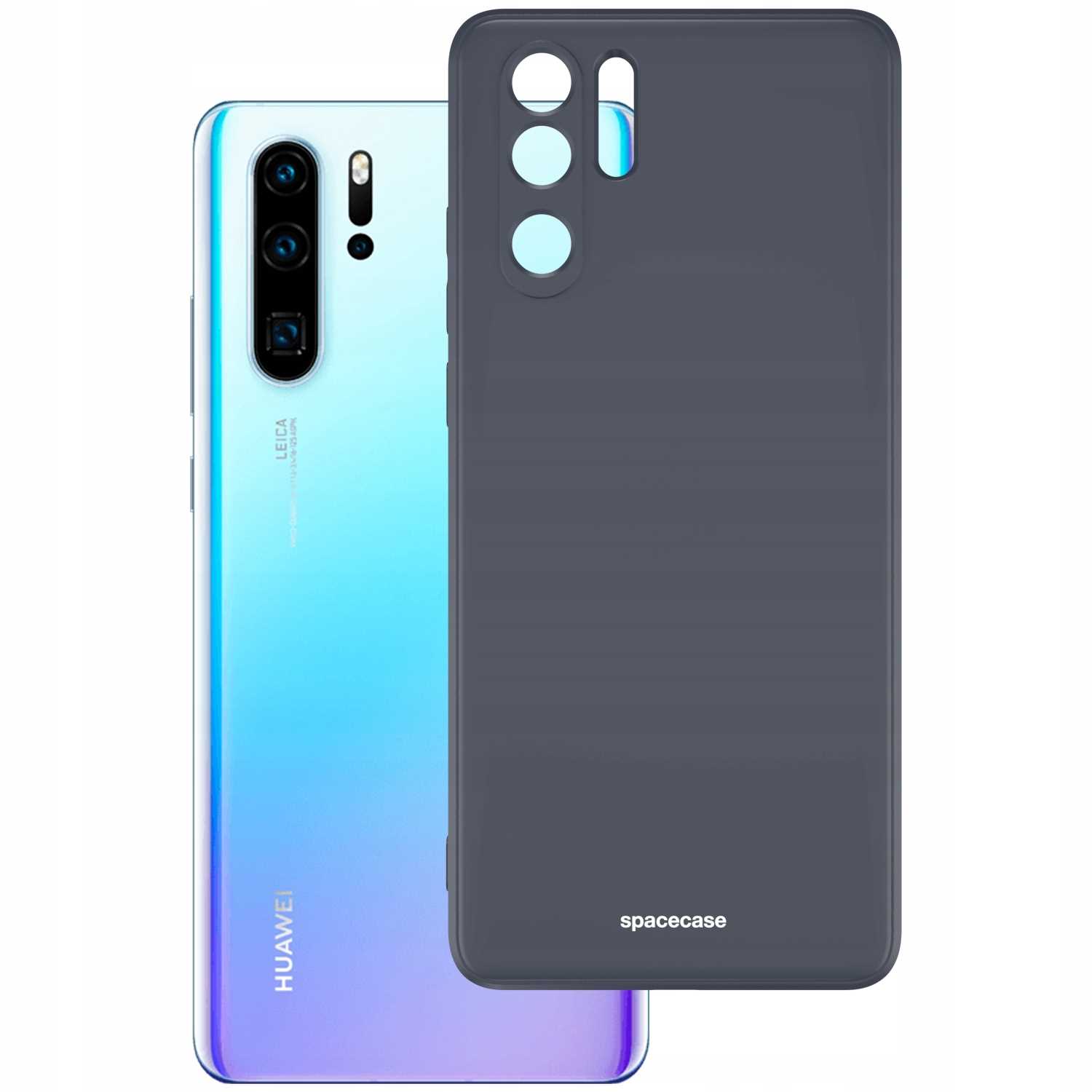 Spacecase Silicone Case Huawei P30 Pro Black