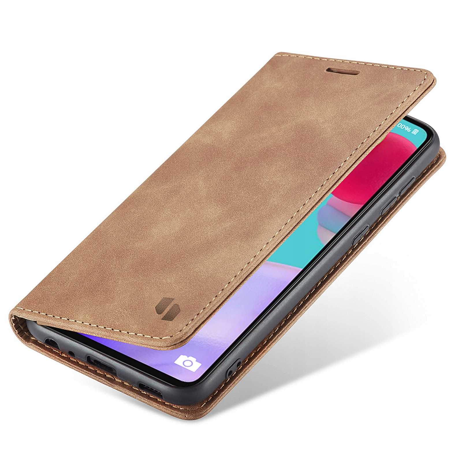 Spacecase Wallet Galaxy A52 5G Light Brown