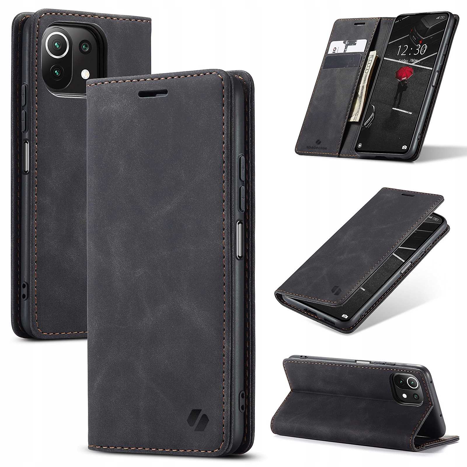 Spacecase Wallet Mi 10T/10T Pro black