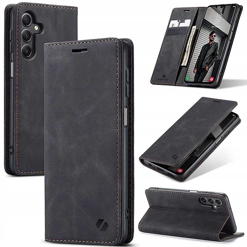 Spacecase Wallet Galaxy M15 Black