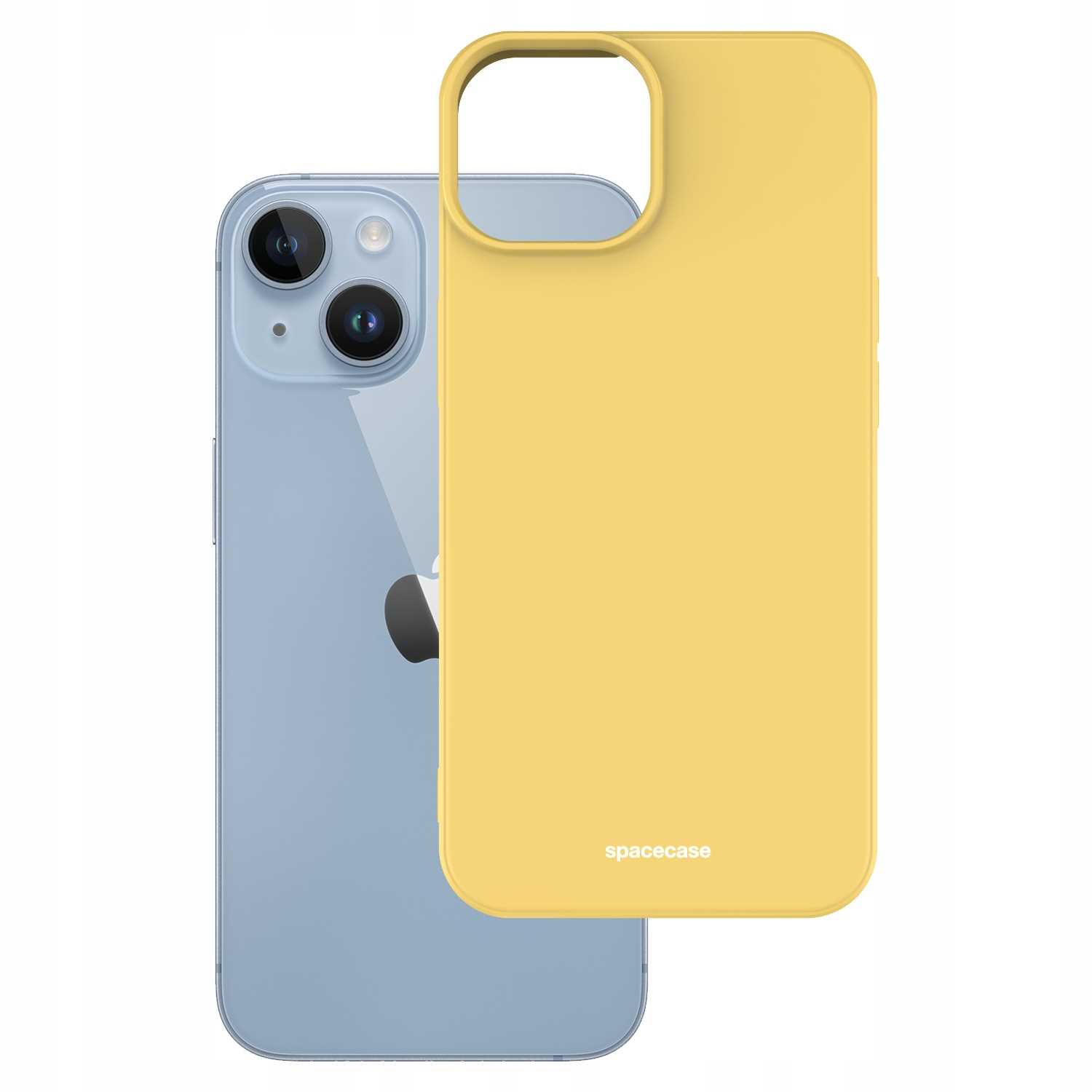 Spacecase Silicone Case Iphone 14 Yellow