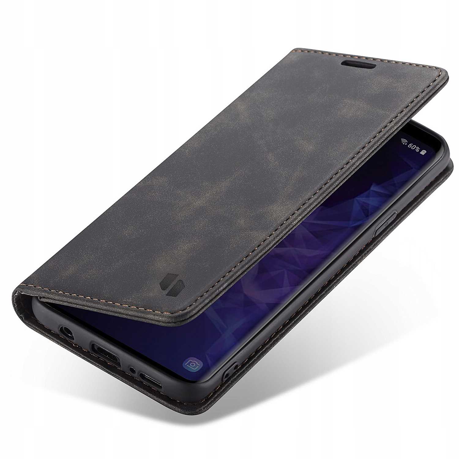 Spacecase Wallet Galaxy S9+ Black