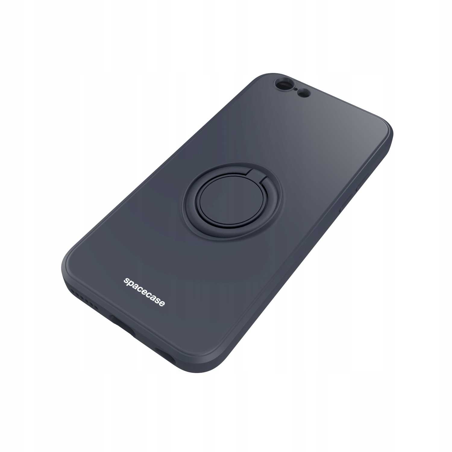 Spacecase Silicone Ring iPhone 7/8/SE black