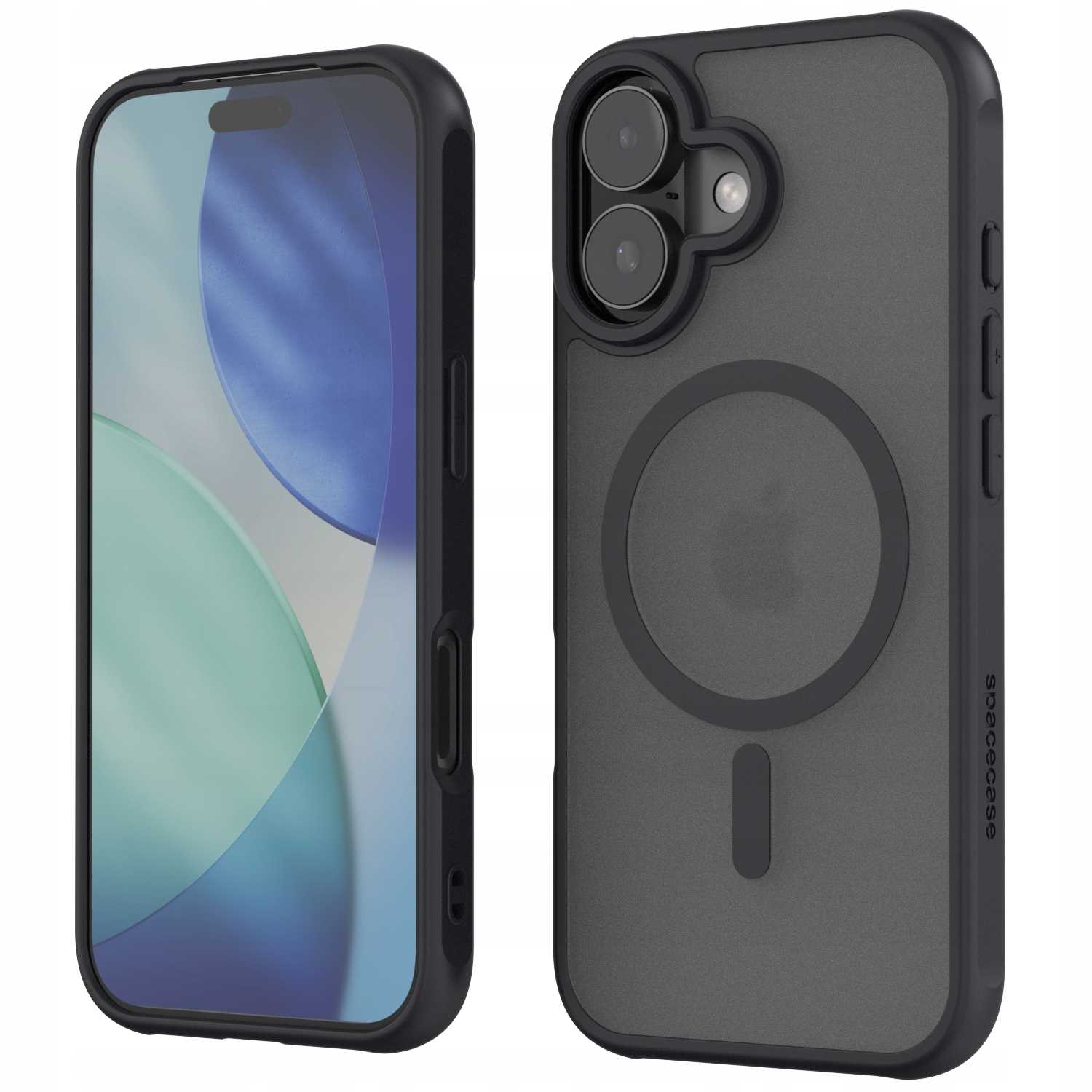 Spacecase Hybrid Mag Iphone 17 Black