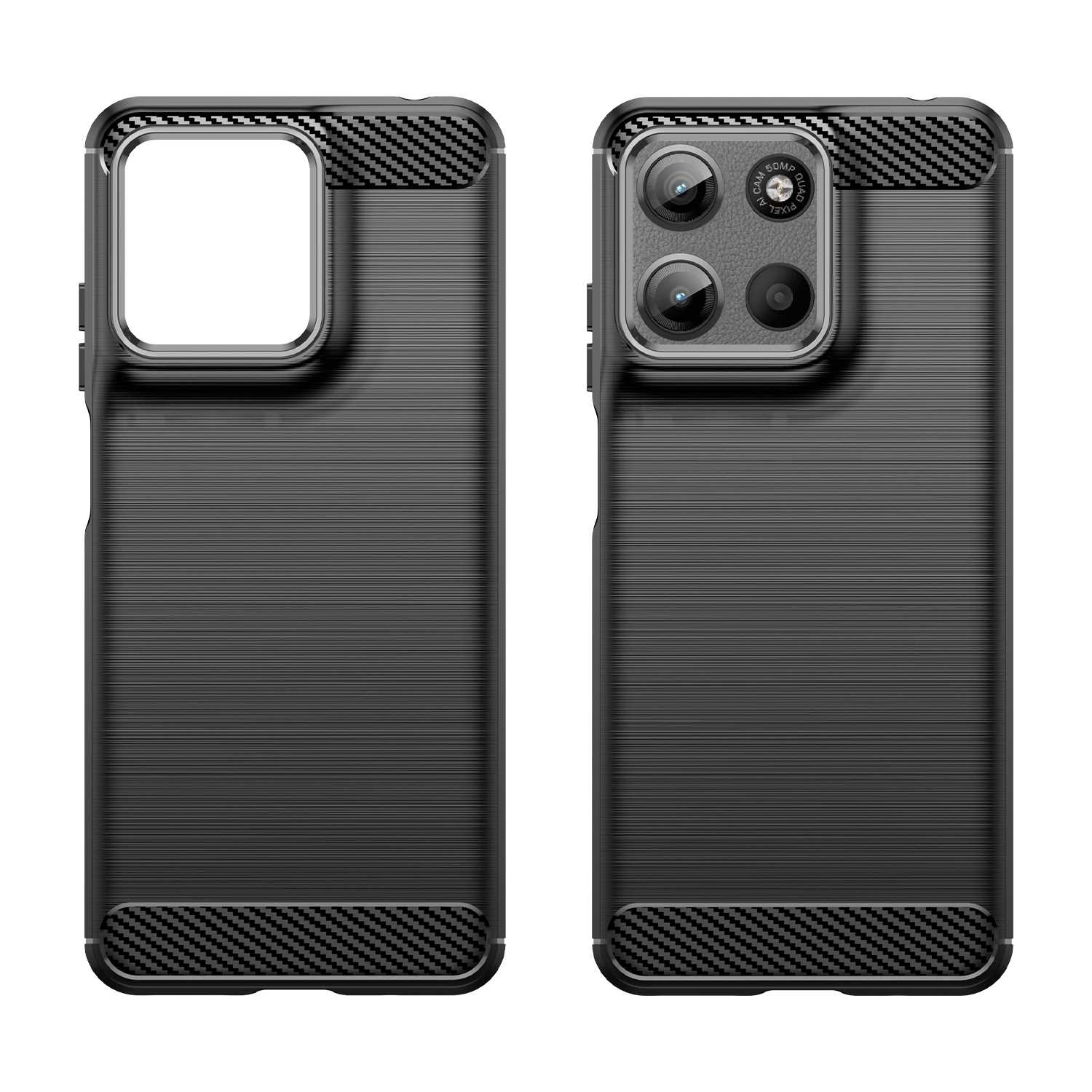 Spacecase Carbon Moto G15/G15 Power black