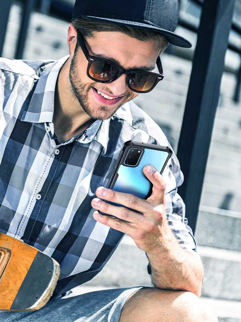 Spacecase Beetle Galaxy S20 FE czarny