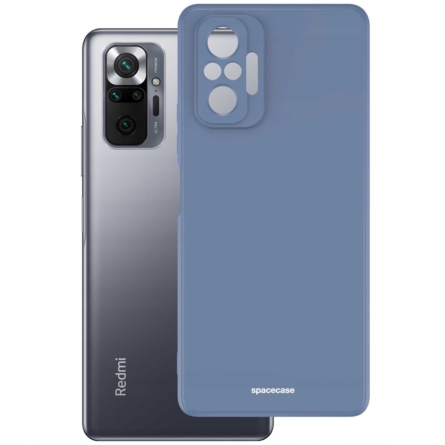 Spacecase Silicone Case Redmi Note 10 Pro Blue