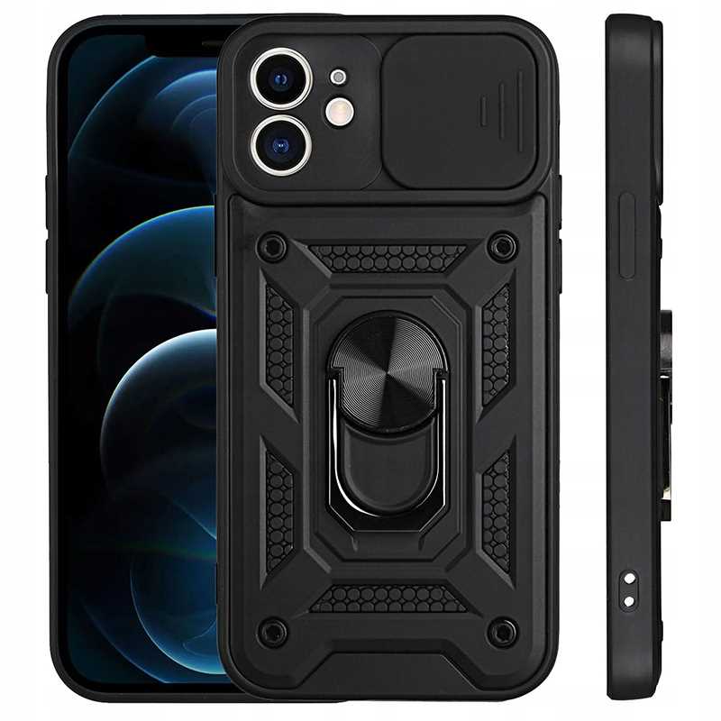 Spacecase Camring Iphone 12 Mini Black