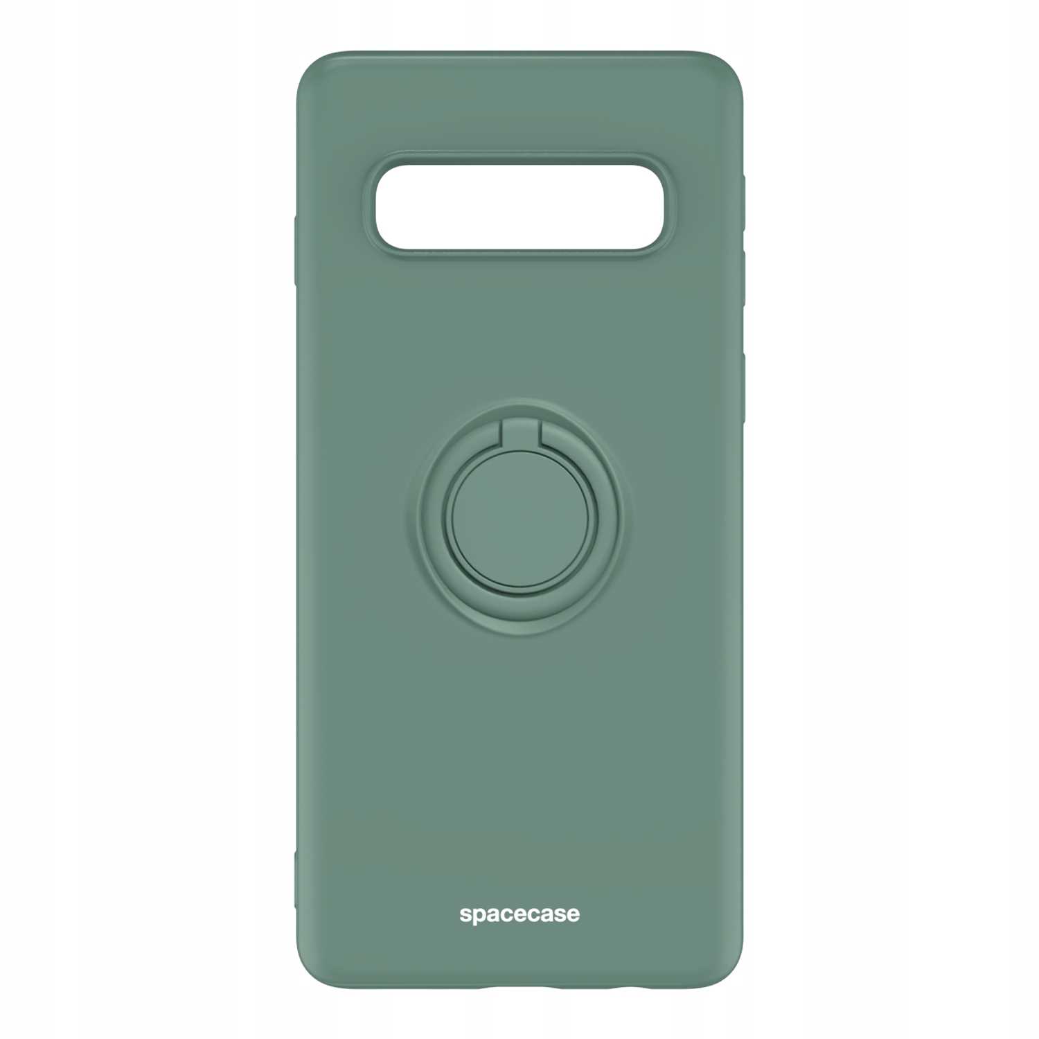 Spacecase Silicone Ring Galaxy S10 Dark Green