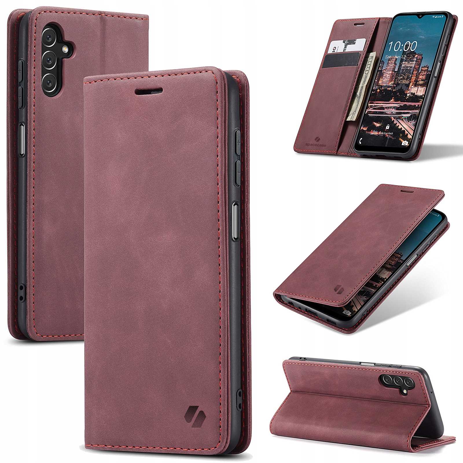 Spacecase Wallet Galaxy A14 5G Red