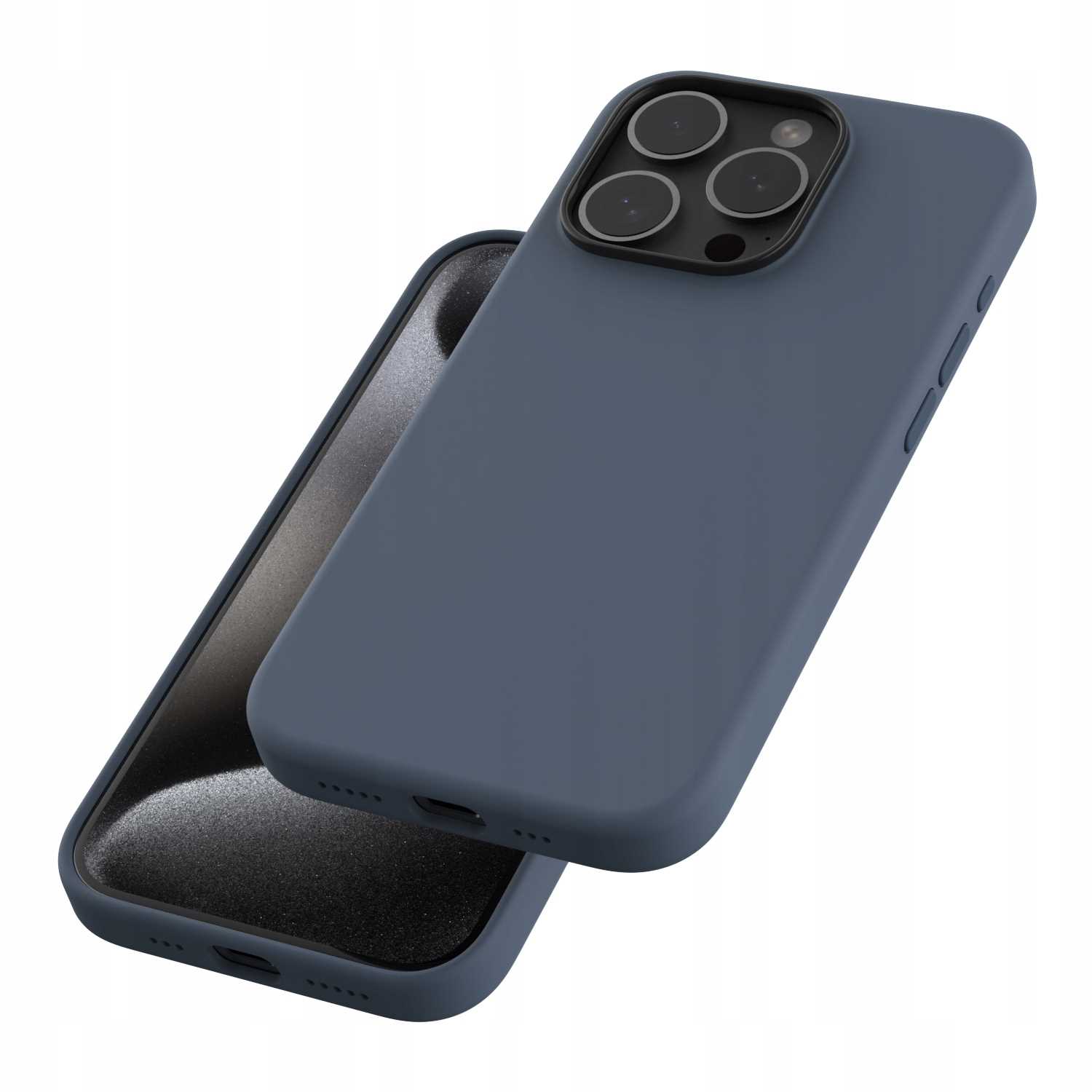 Spacecase Pure Mag Iphone 15 Pro Dark Blue