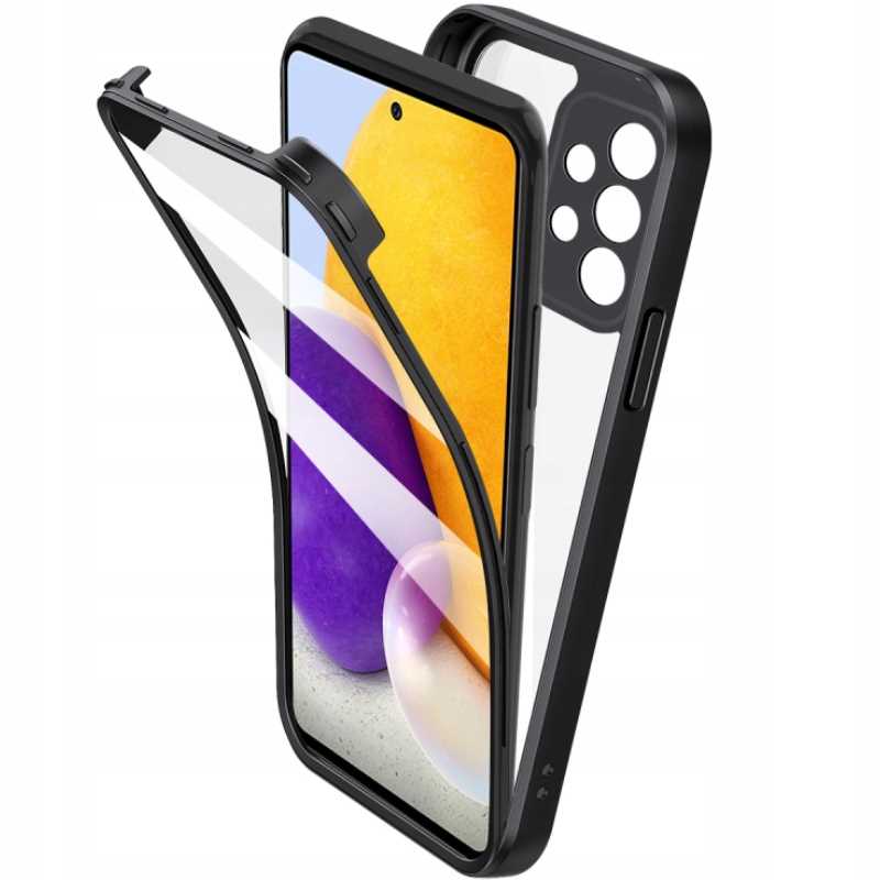 Spacecase Beetle 360 Galaxy A72 Czarny