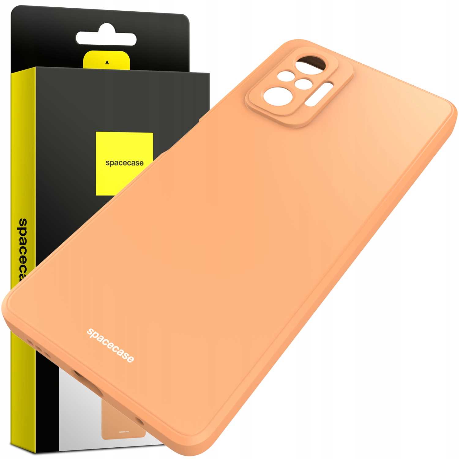 Spacecase Silicone Case Redmi Note 10 Pro orange