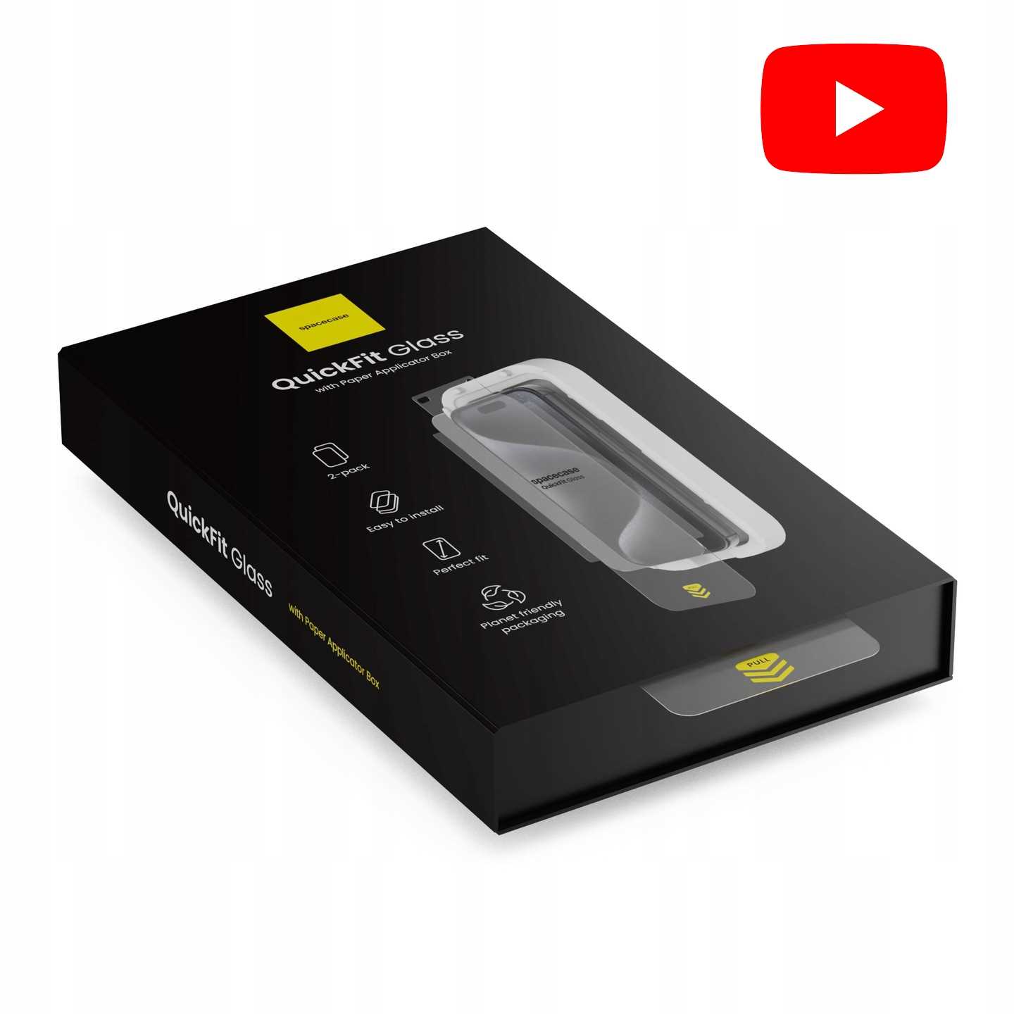 Spacecase QuickFit Glass iPhone 14 Pro