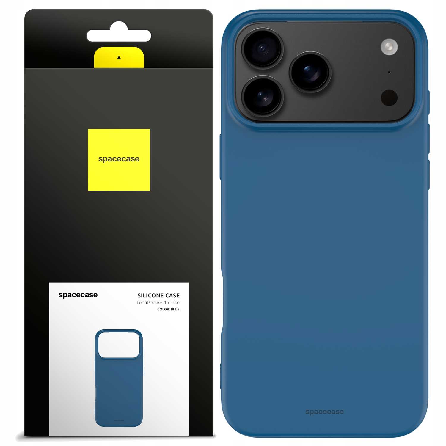 Spacecase Silicone Case 3.0 Iphone 17 Pro Blue