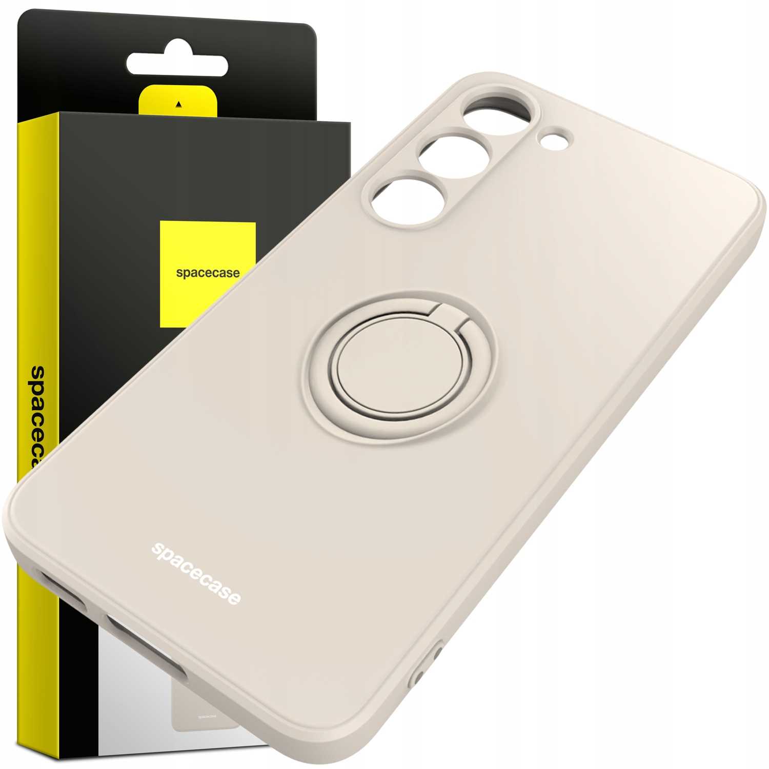Spacecase Silicone Ring Galaxy S23 bone
