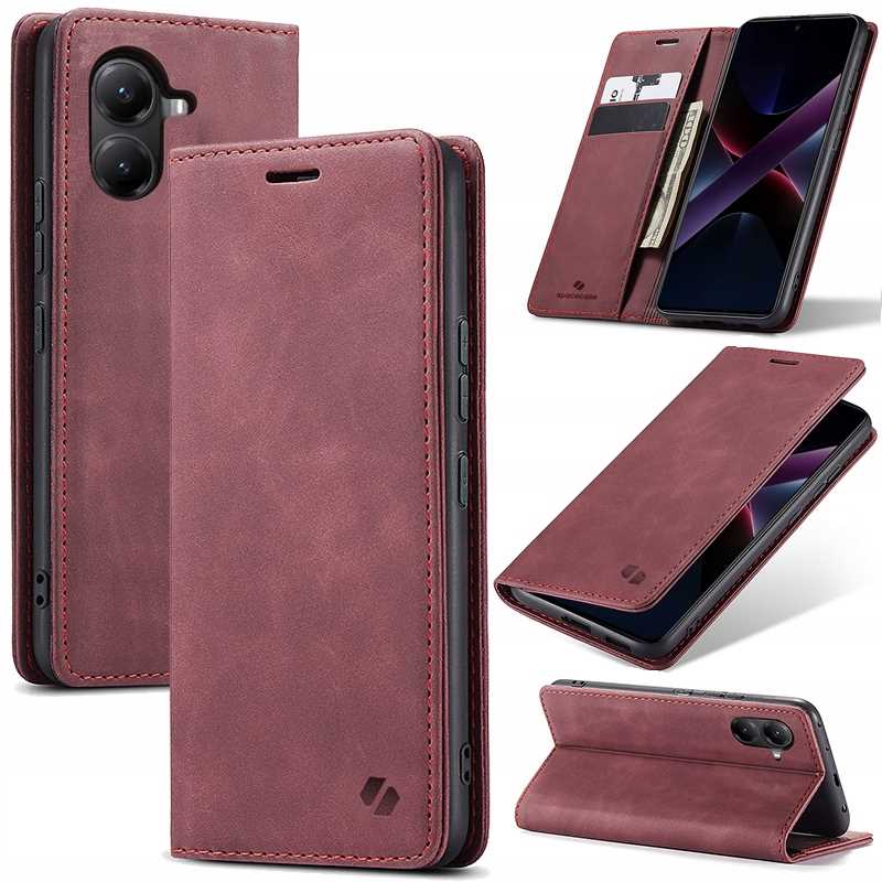 Spacecase Wallet Poco X7 Pro 5G Red