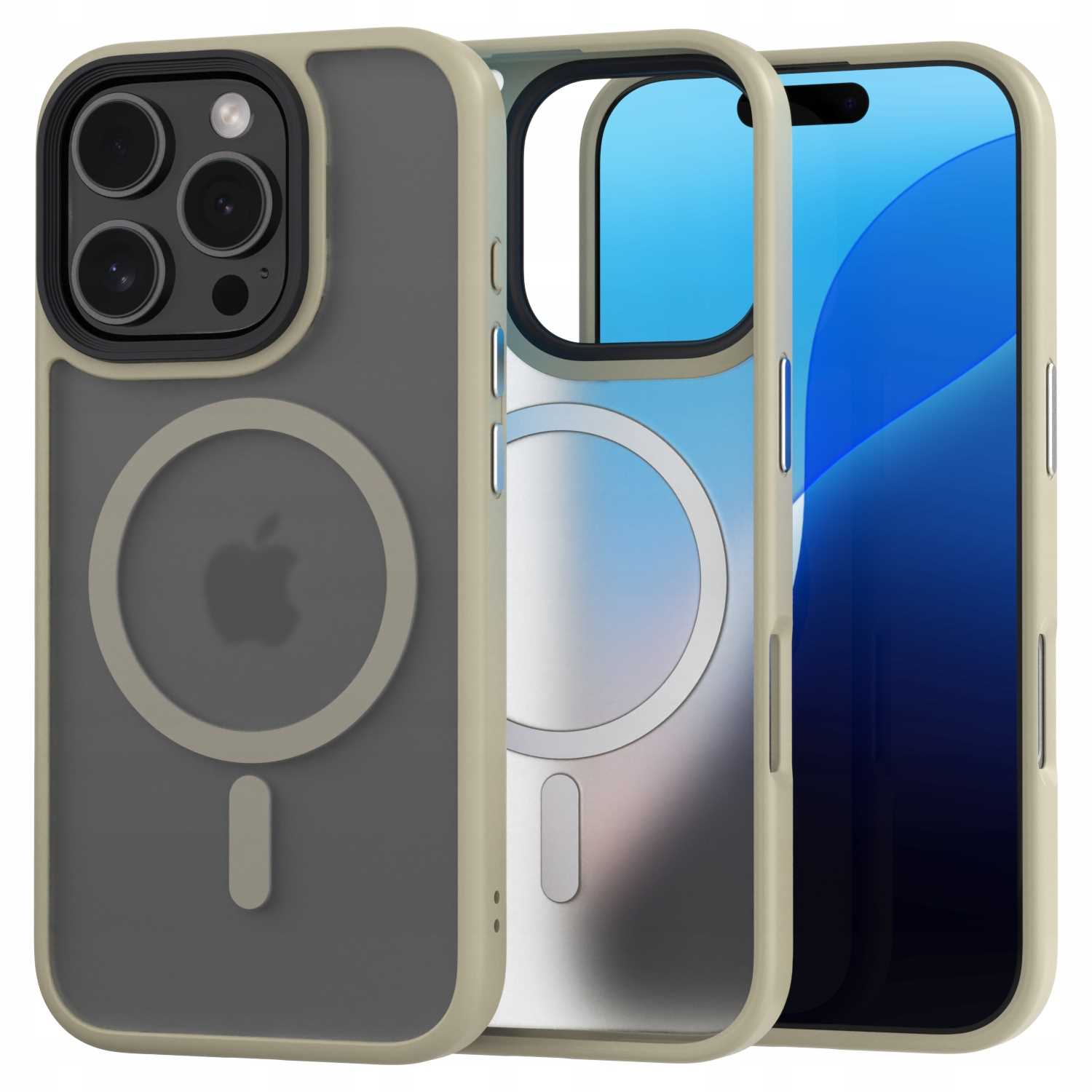 Spacecase Hybrid Mag Iphone 16 Pro Desert Titanium