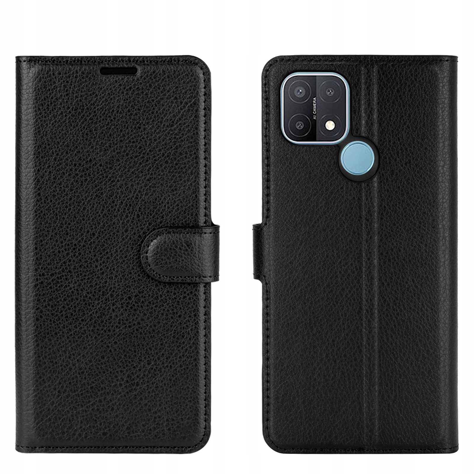 Litchi Oppo A15 Czarny