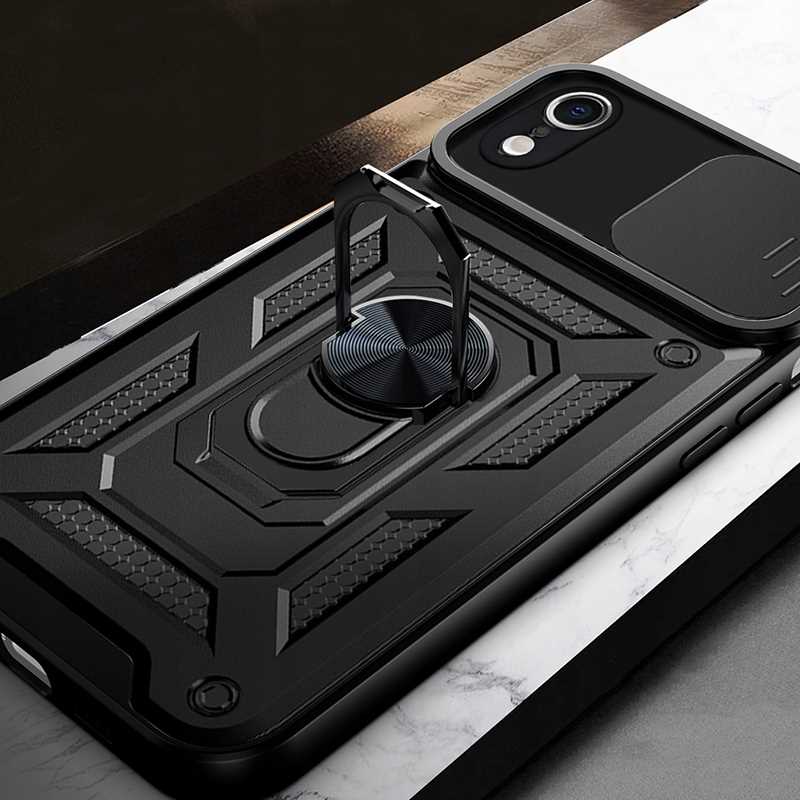 Spacecase Camring Iphone Xr Black