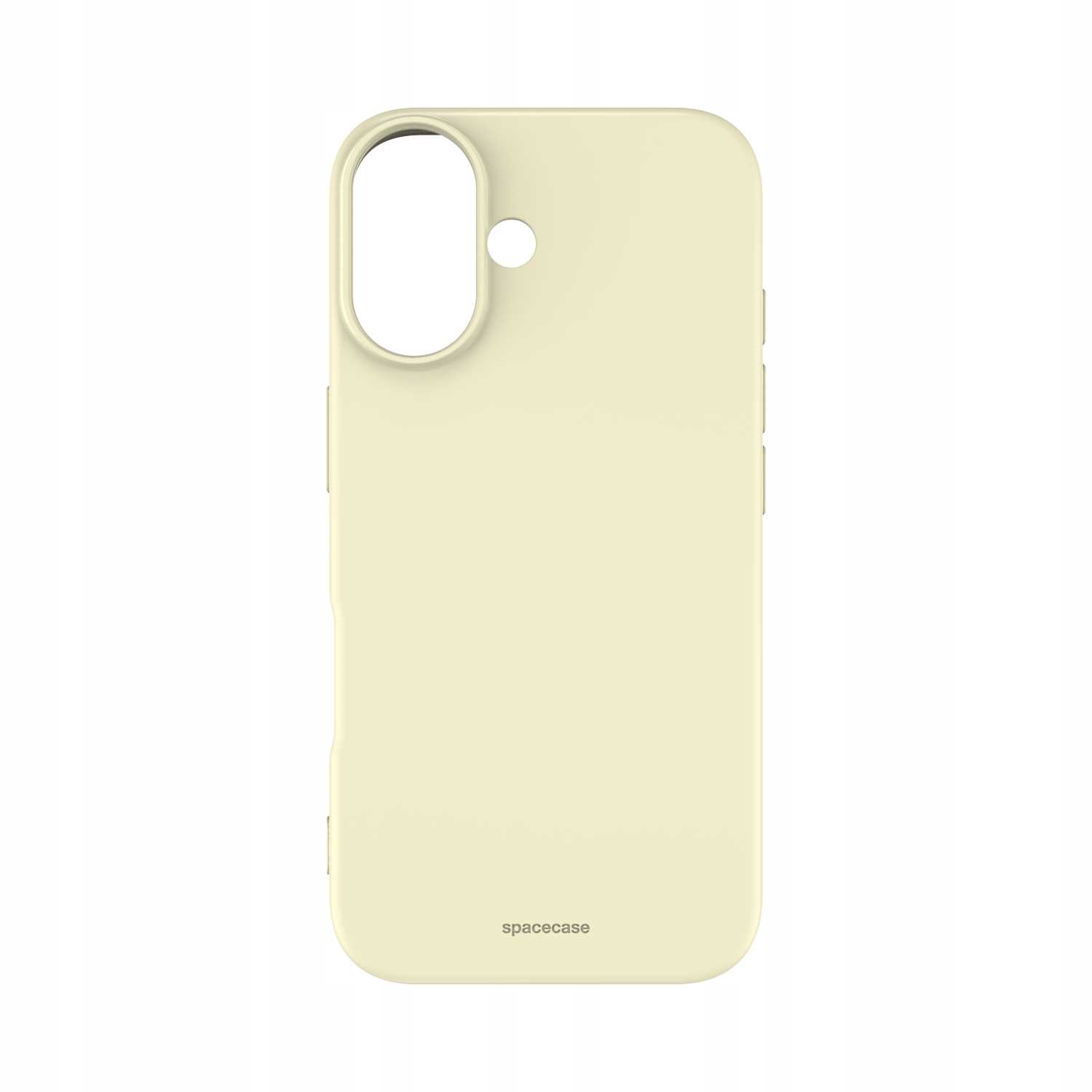 Spacecase Silicone Case iPhone 16 bone