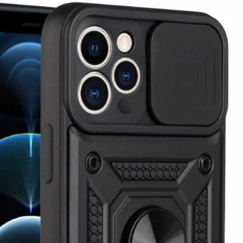 Spacecase Camring iPhone 12 Pro Max black