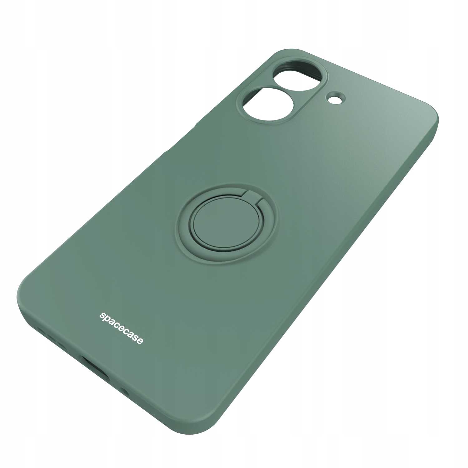 Spacecase Silicone Ring Redmi 13C 4G / Poco C65 Dark Gree