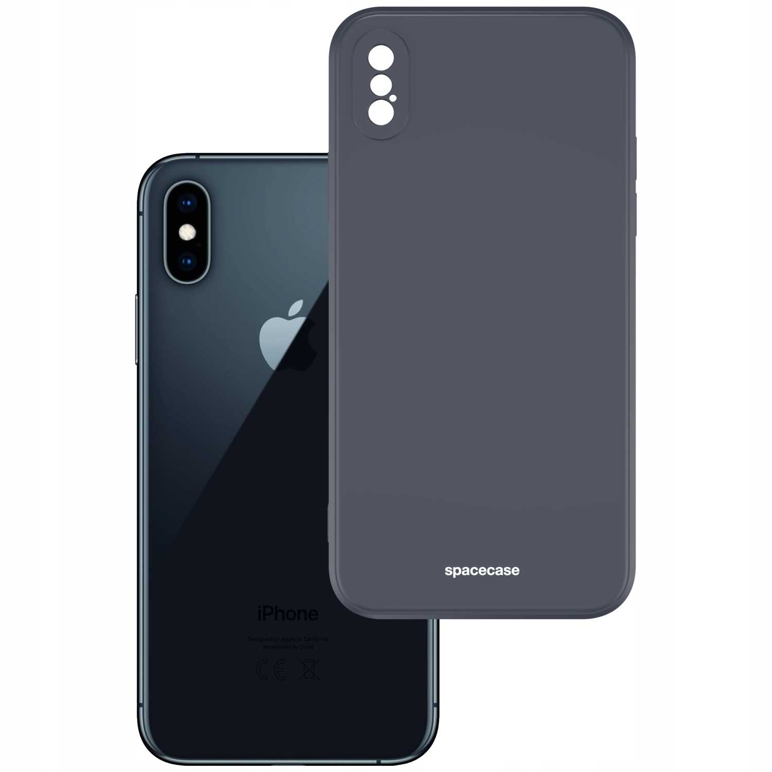 Spacecase Silicone Case Iphone X/Xs Black