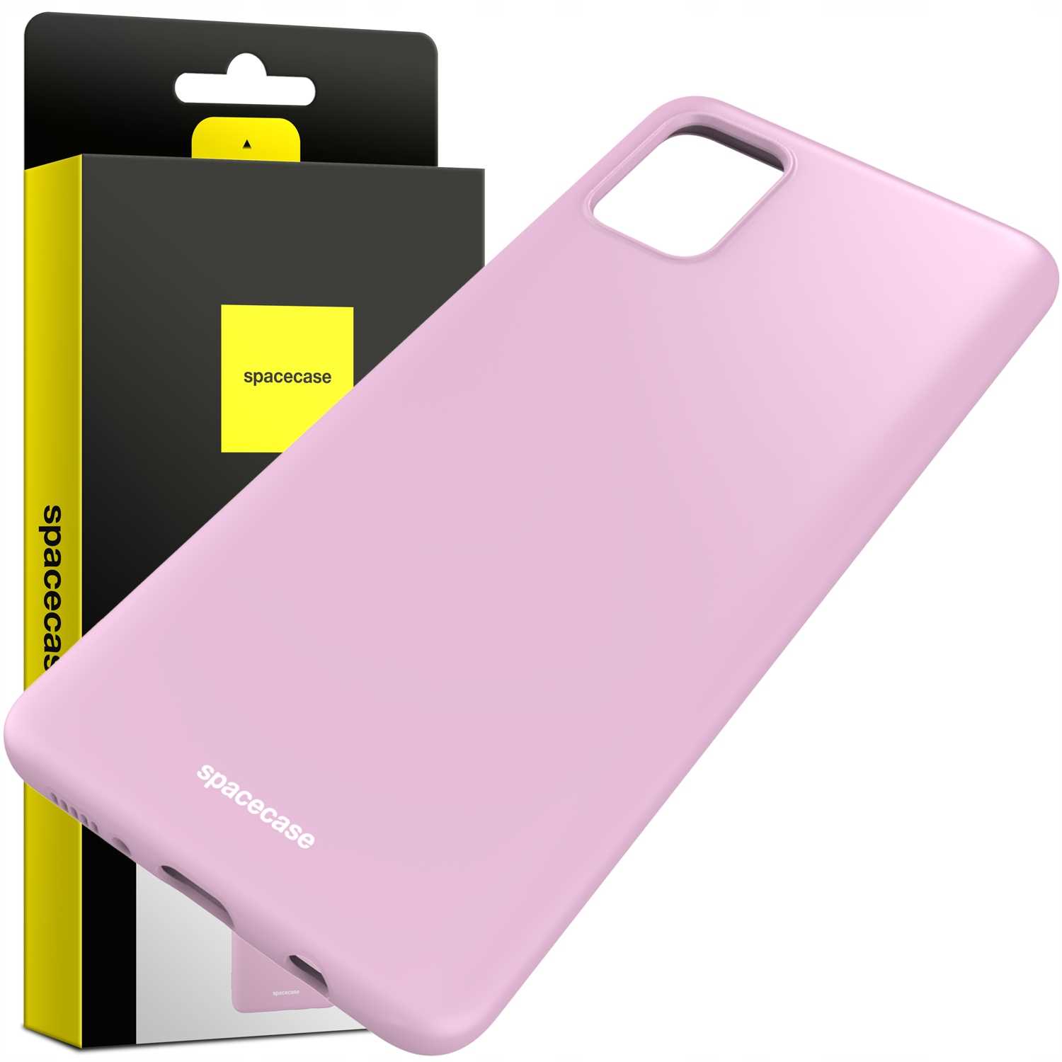 Spacecase Silicone Case Galaxy A71 lilac