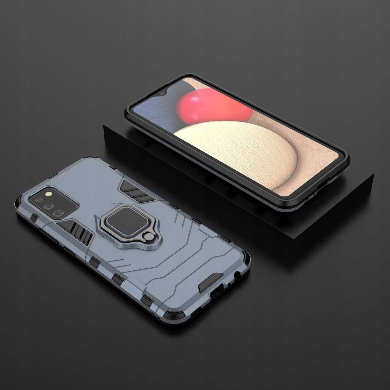 Spacecase X-Ring Galaxy A02s niebieski