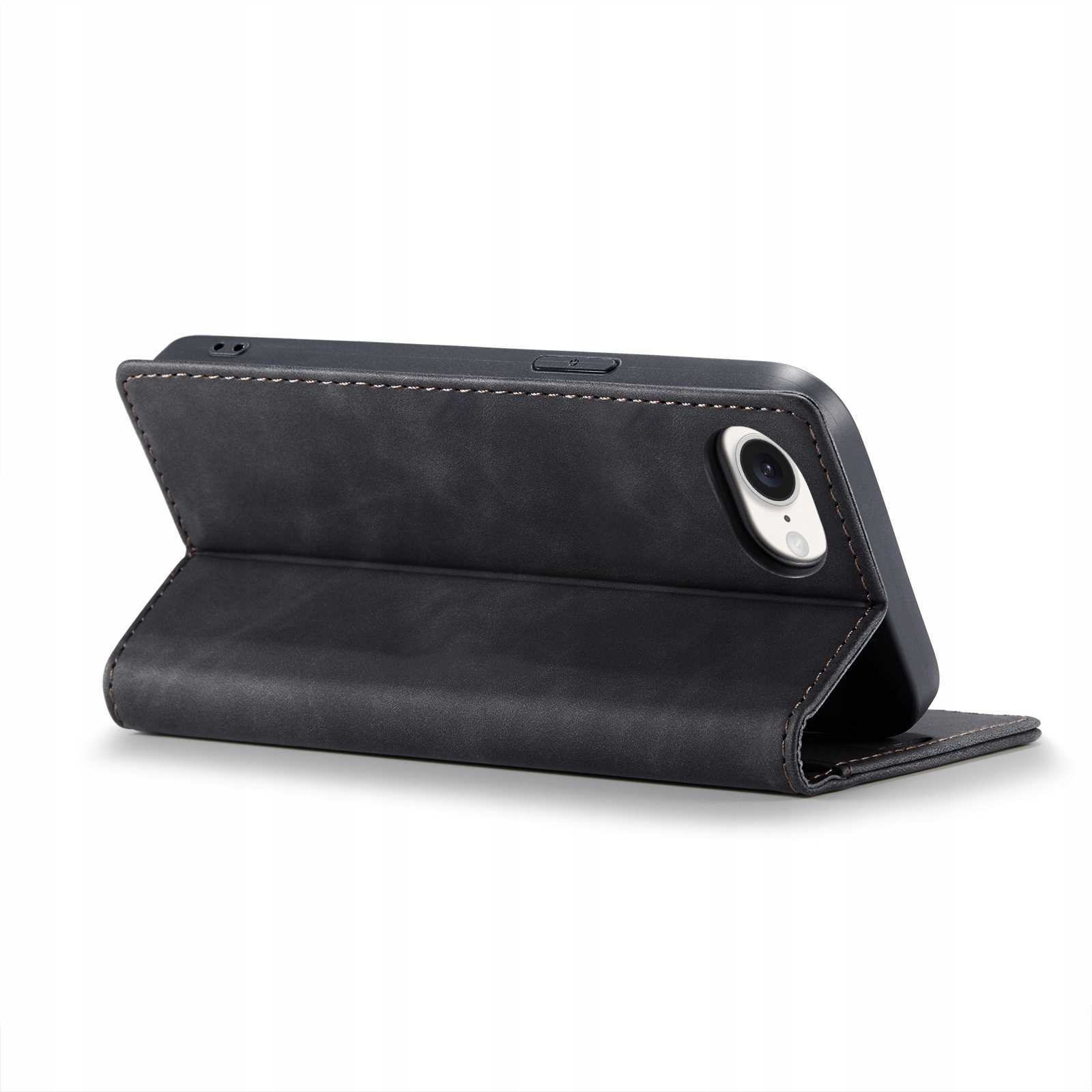 Spacecase Wallet Iphone 16E Black