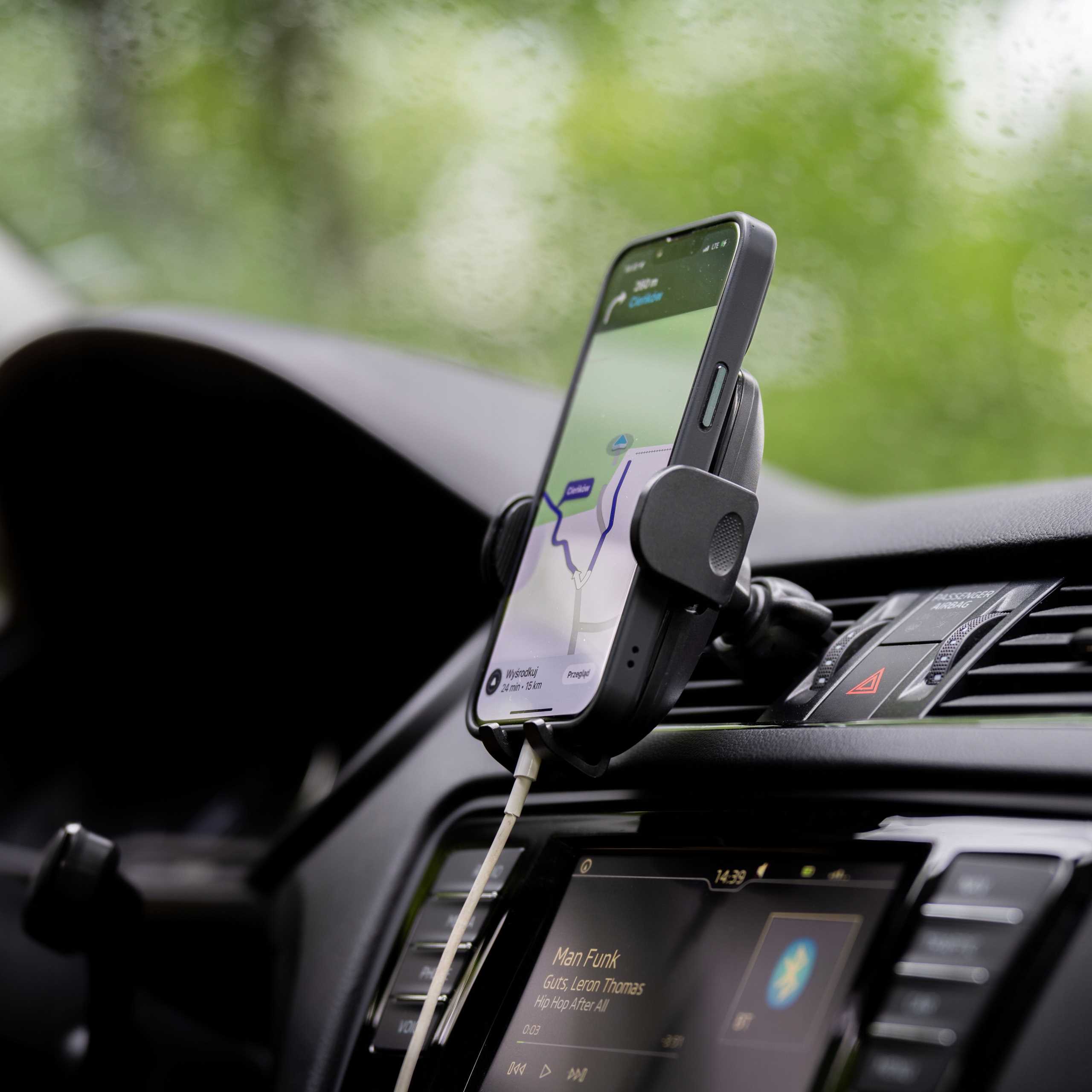 Spacecase Car Holder SC12 Ghost Air Vent black