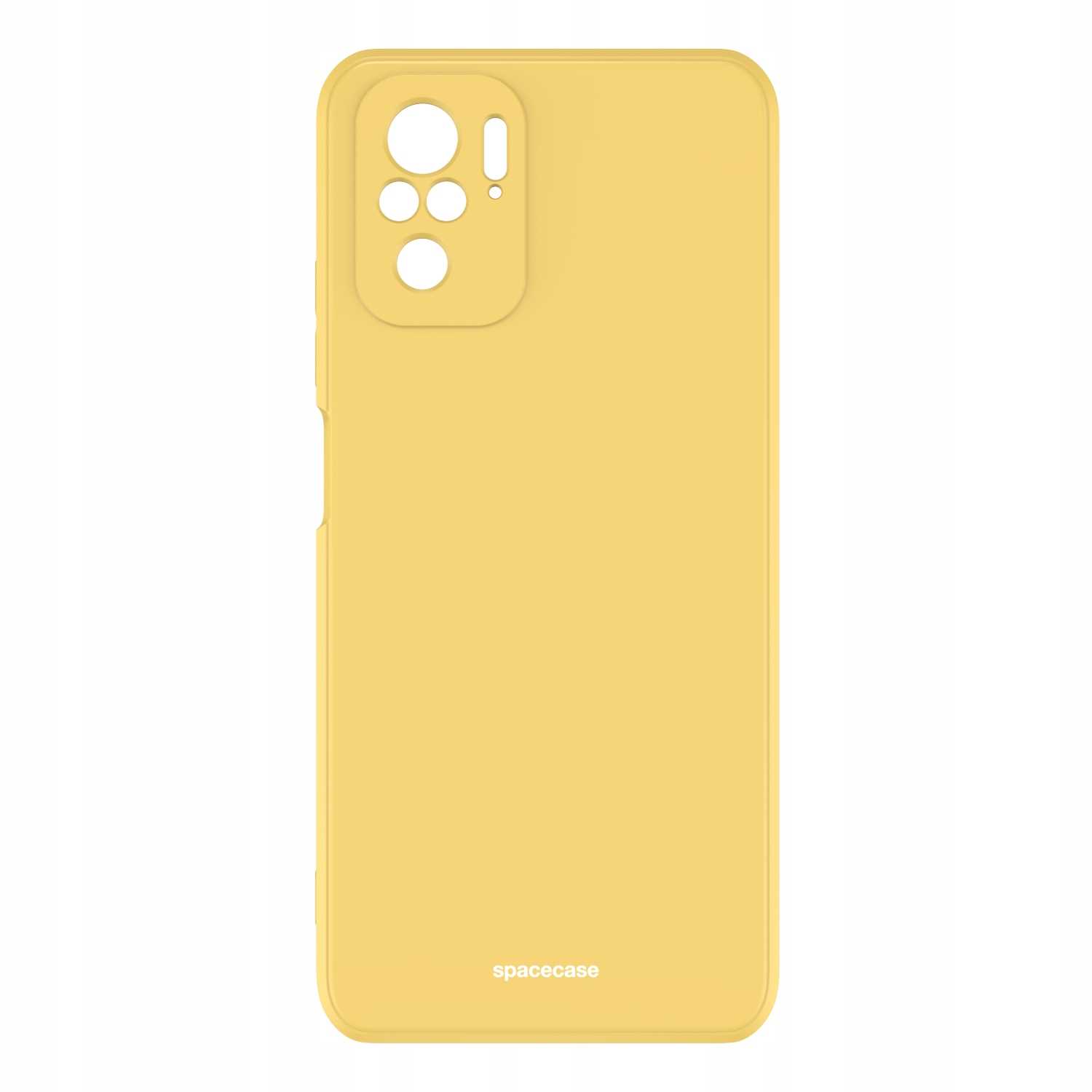 Spacecase Silicone Case Redmi Note 10/10s yellow