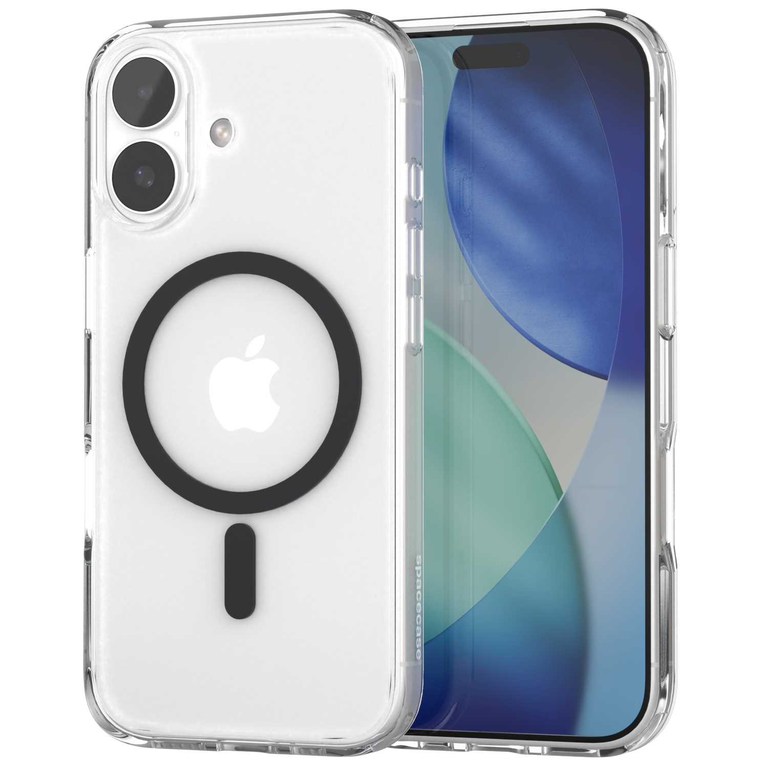 Spacecase Clear Mag Iphone 17 Black